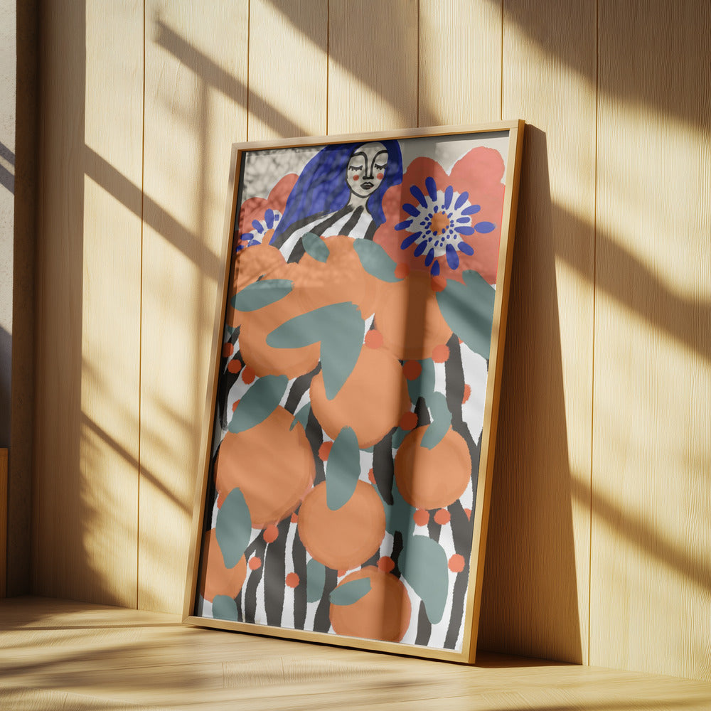 Frugtprinsesse | Plakater - Kunsttryk