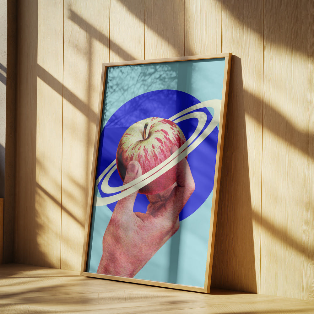 NASA Ruimte Apple | Posters - Kunstdrukken