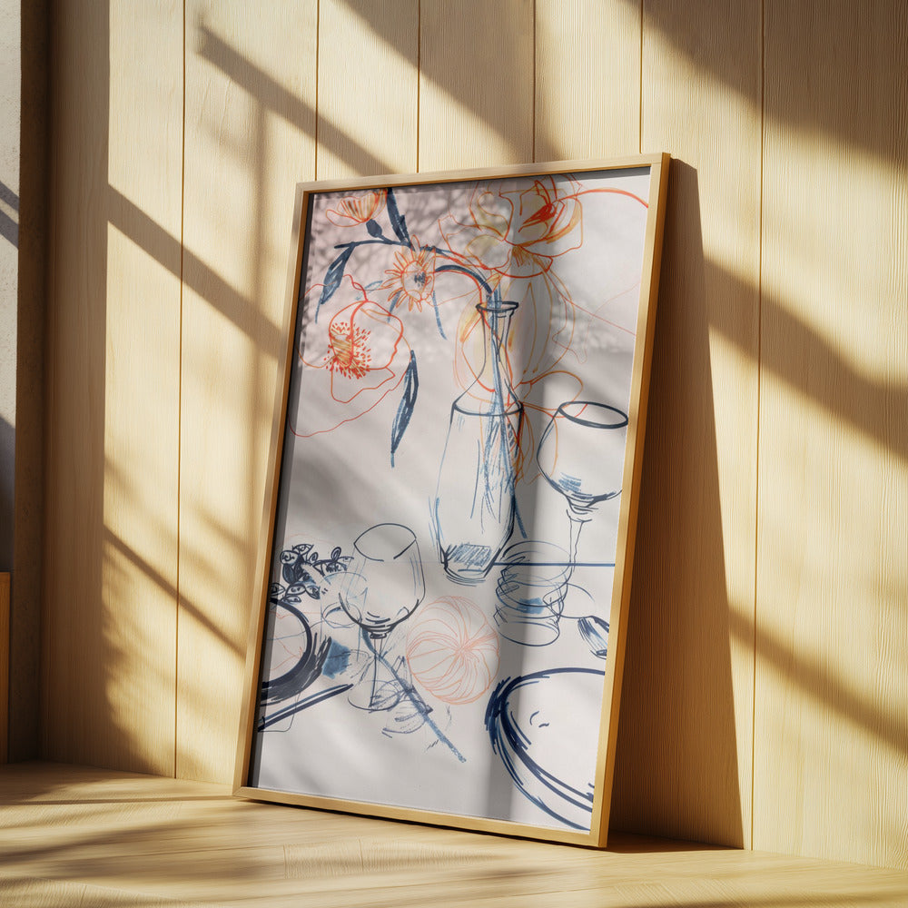 Floral Still-Life | Poster