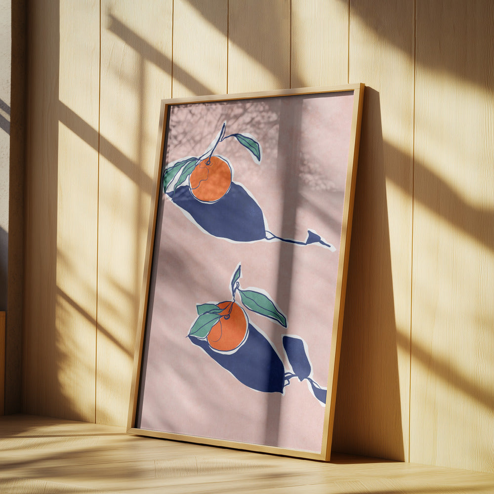 Abstract Oranges | Poster