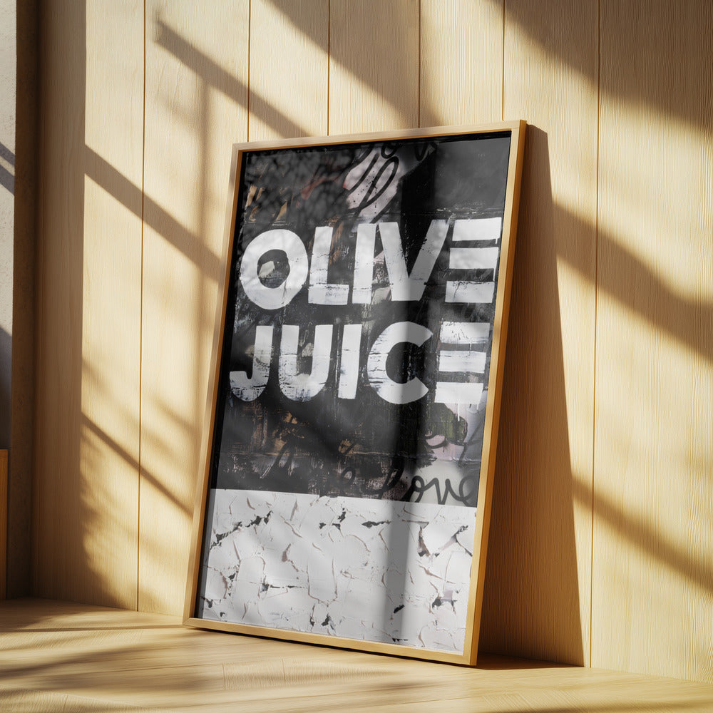 Olive juice | Poster