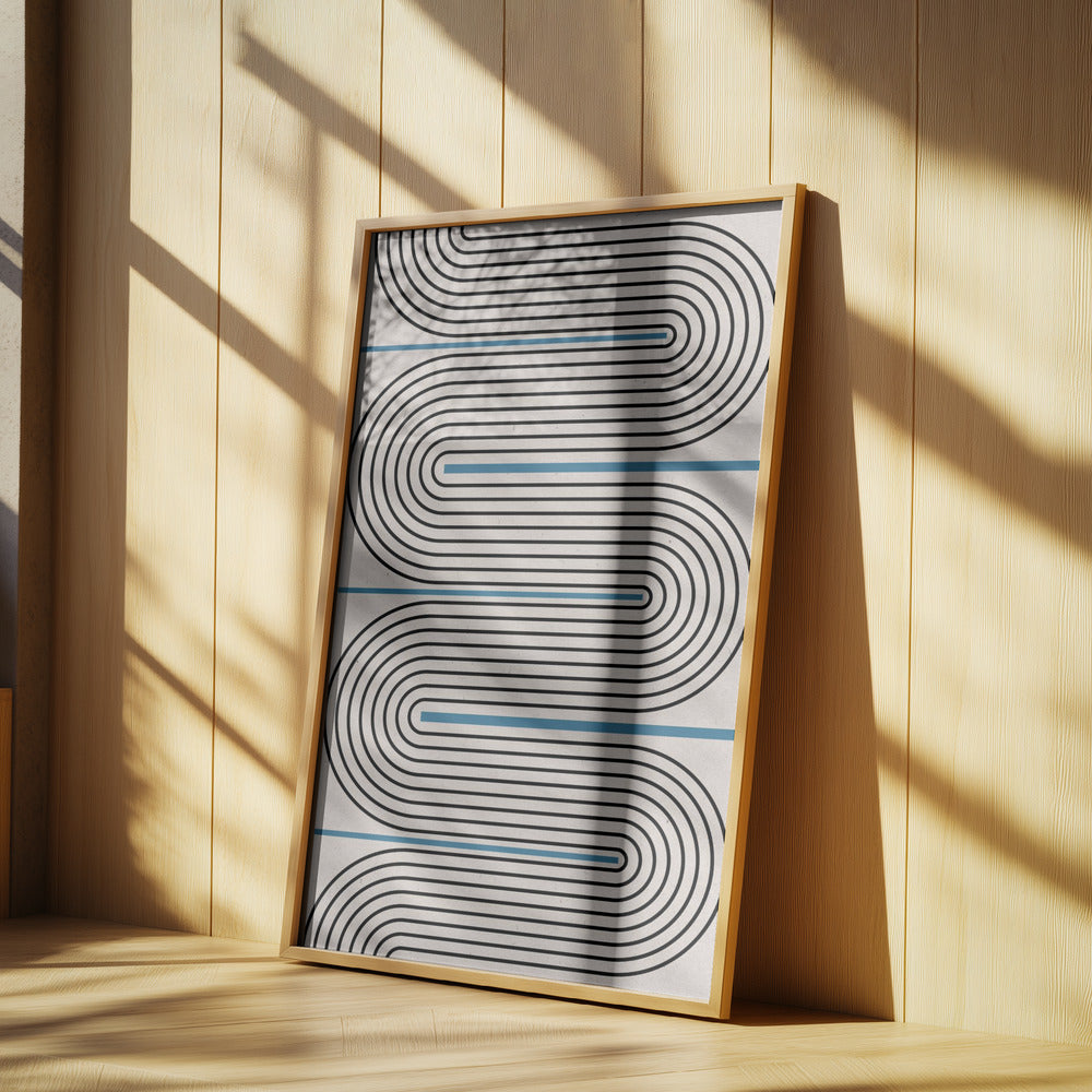 Moderne zeitgenössische Balance Nr. 4 | Poster - Kunstdruck