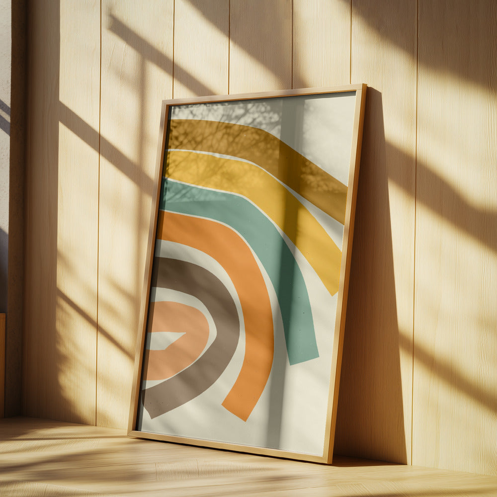 Kurve 2 | Poster - Kunstdruck