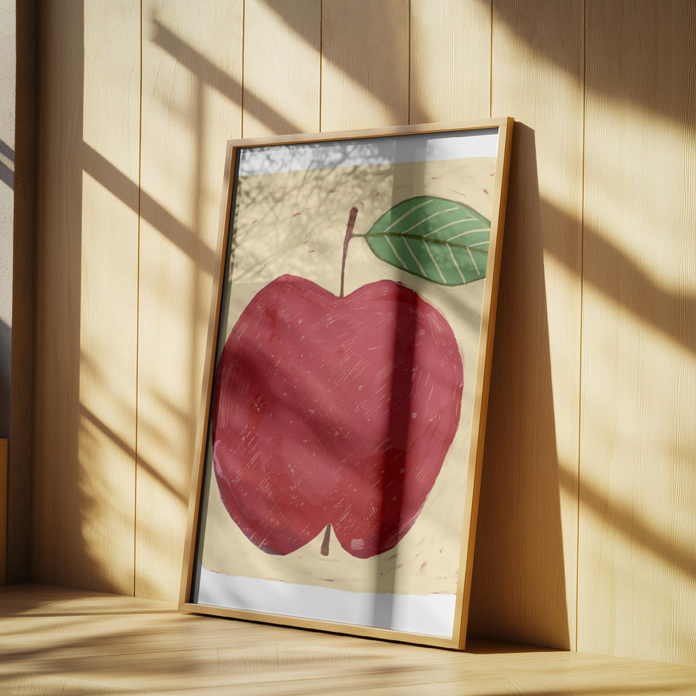 Big red apple | Poster