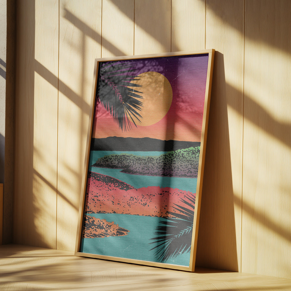 Retro Sunset | Poster