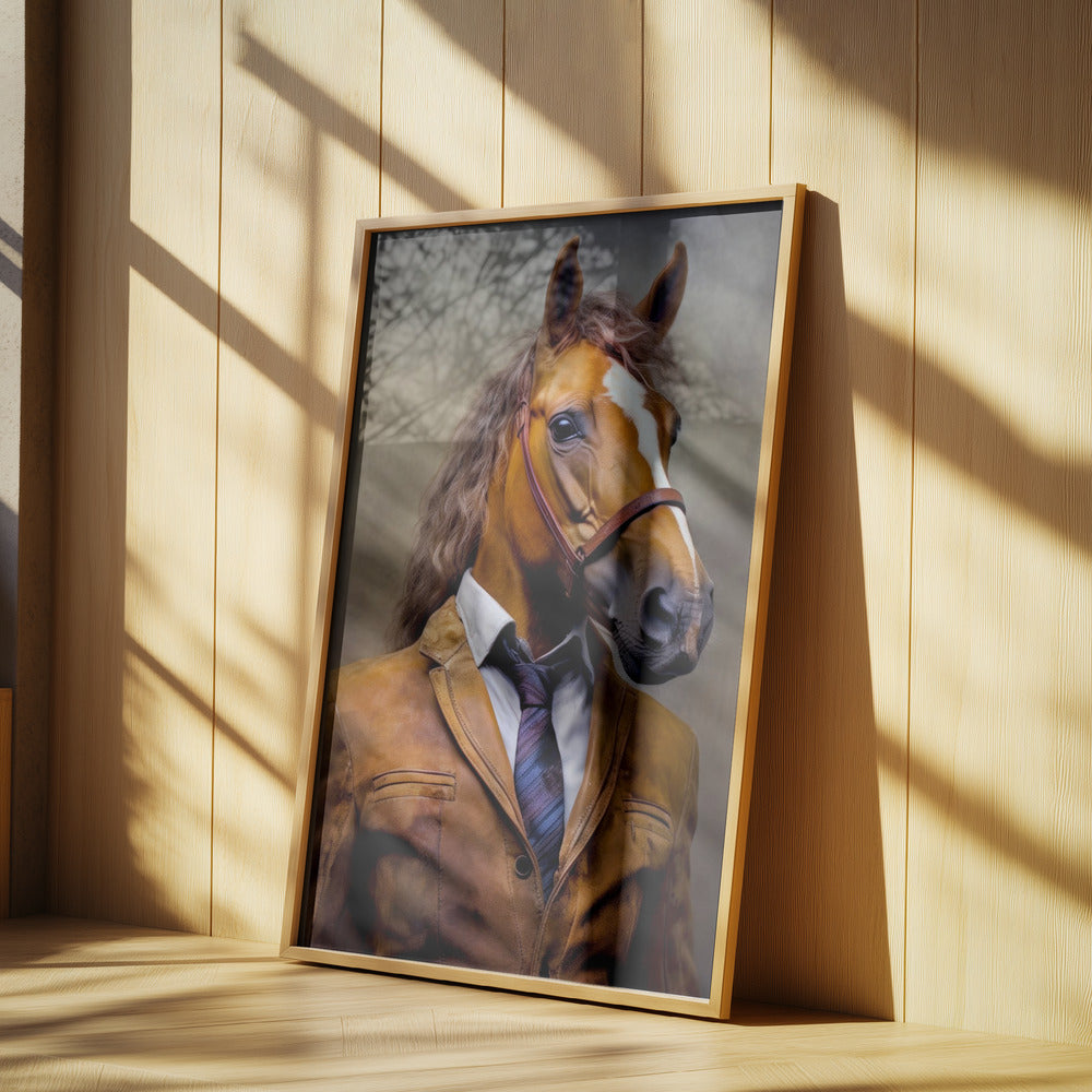 Elegant Horse Animal Art | Poster