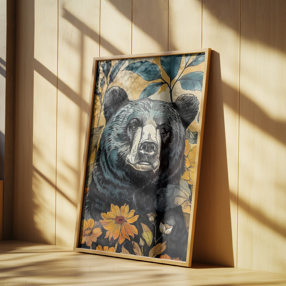 Animal Bear Watercolor Animal Art 7 | Poster