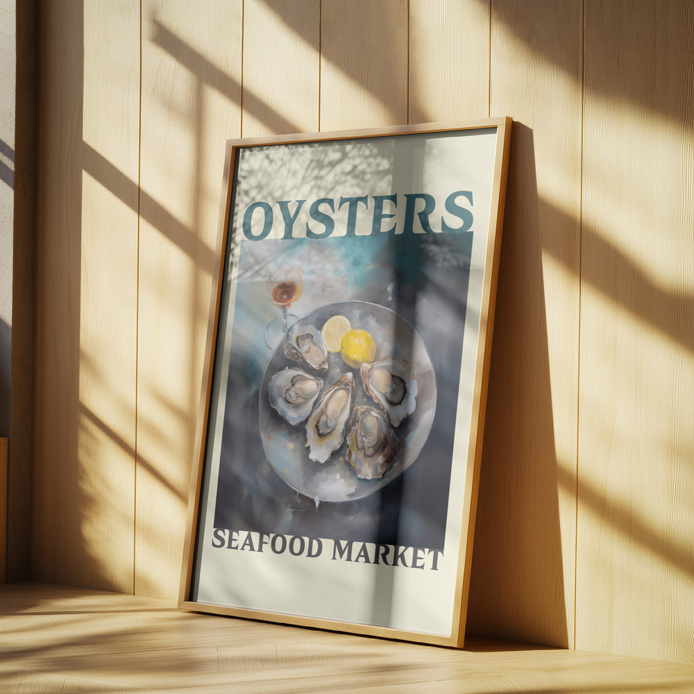Oysters Seafood Market | Poster