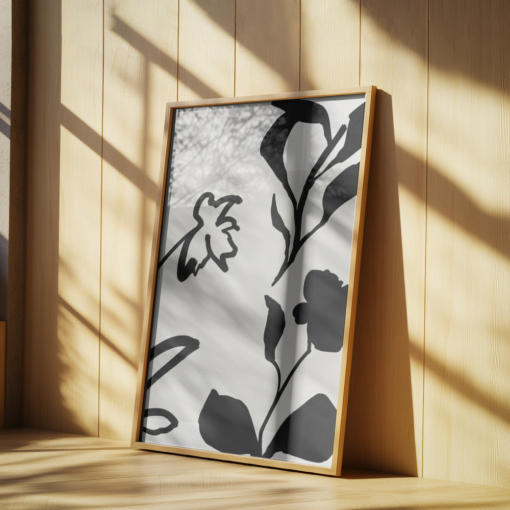 Monochrome Blooms | Poster