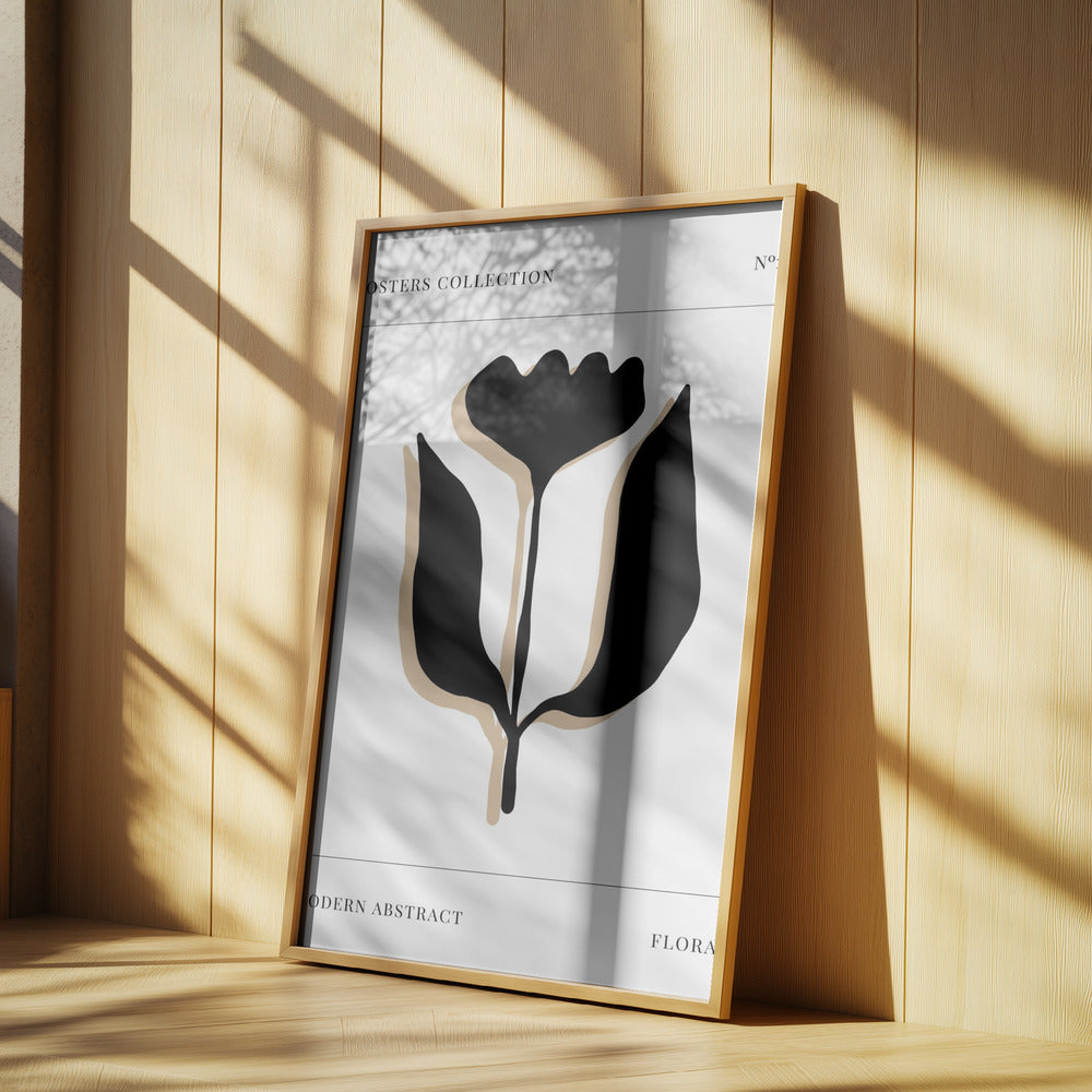 Bold Floral Silhouette | Poster