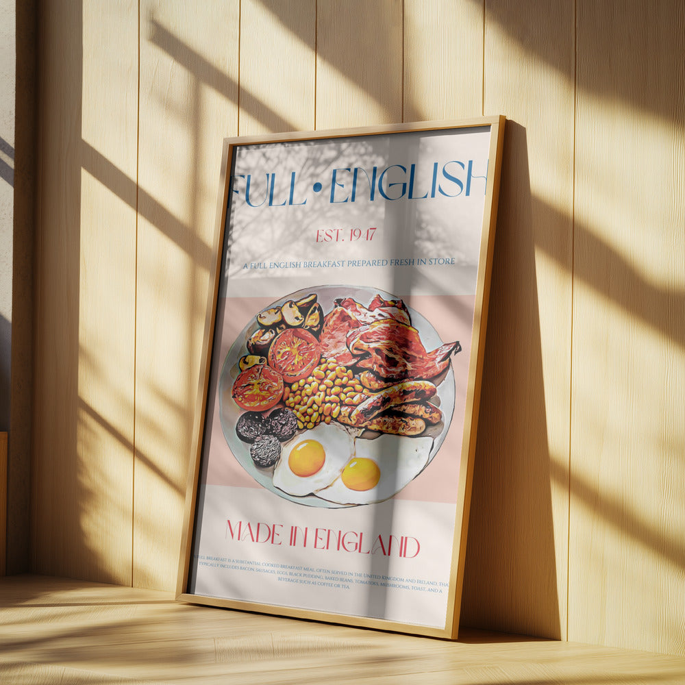 Traditional Full English Breakfast | Poster