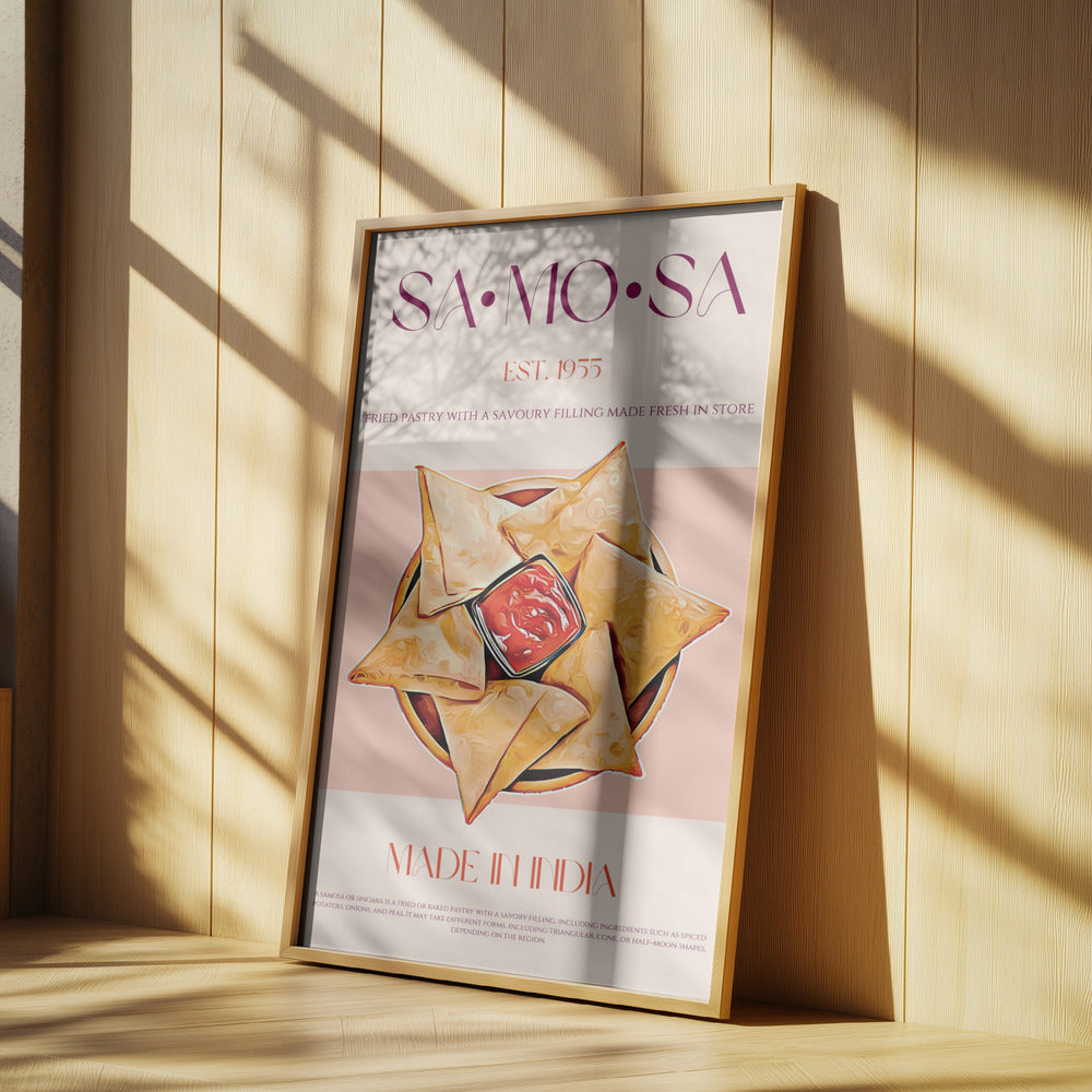 Indian Fried Samosas | Poster