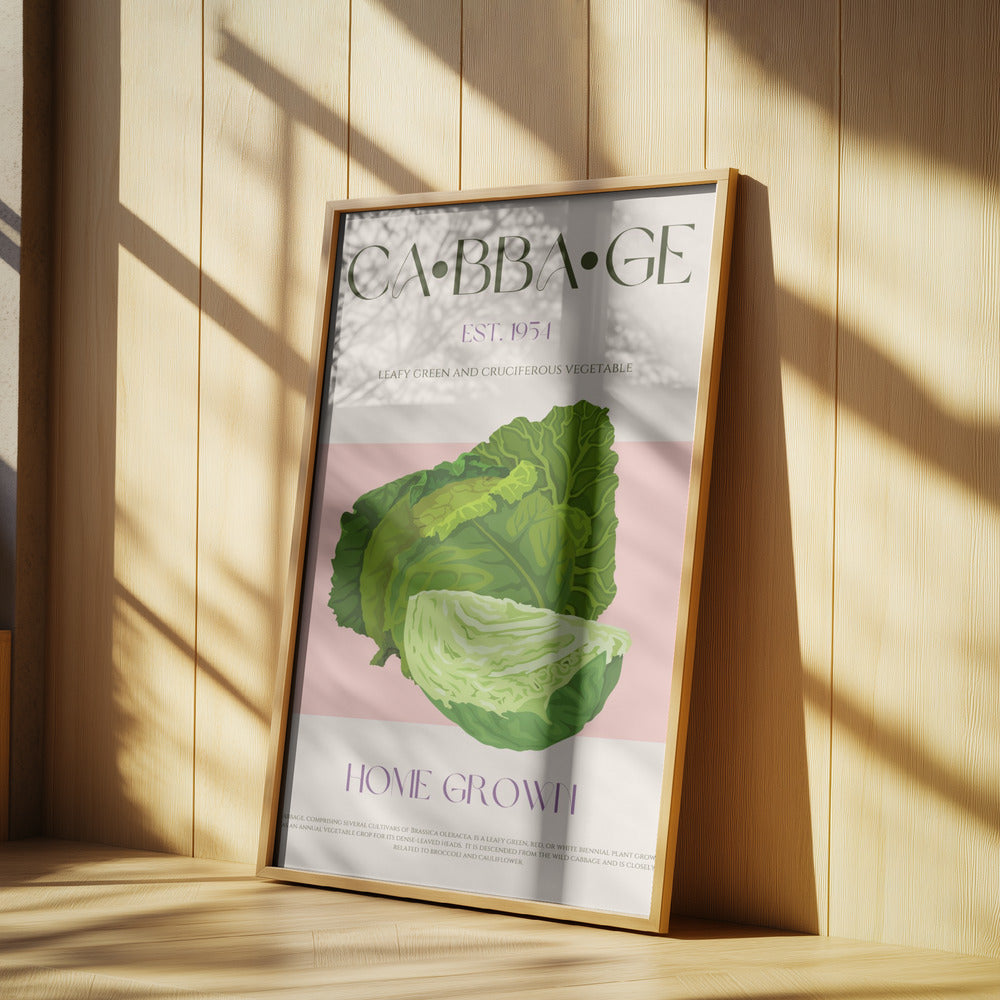 Crisp Cabbage Bliss | Poster