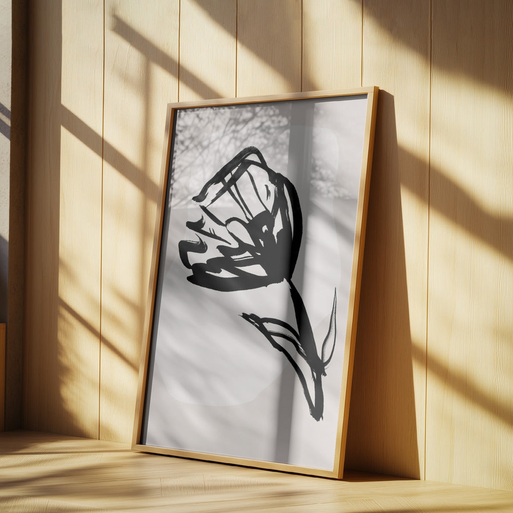 Monochrome Blossom | Poster
