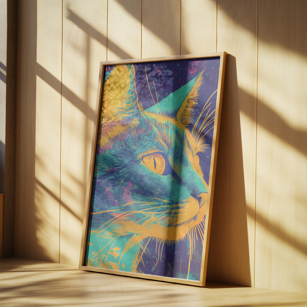 Blue Cat | Poster