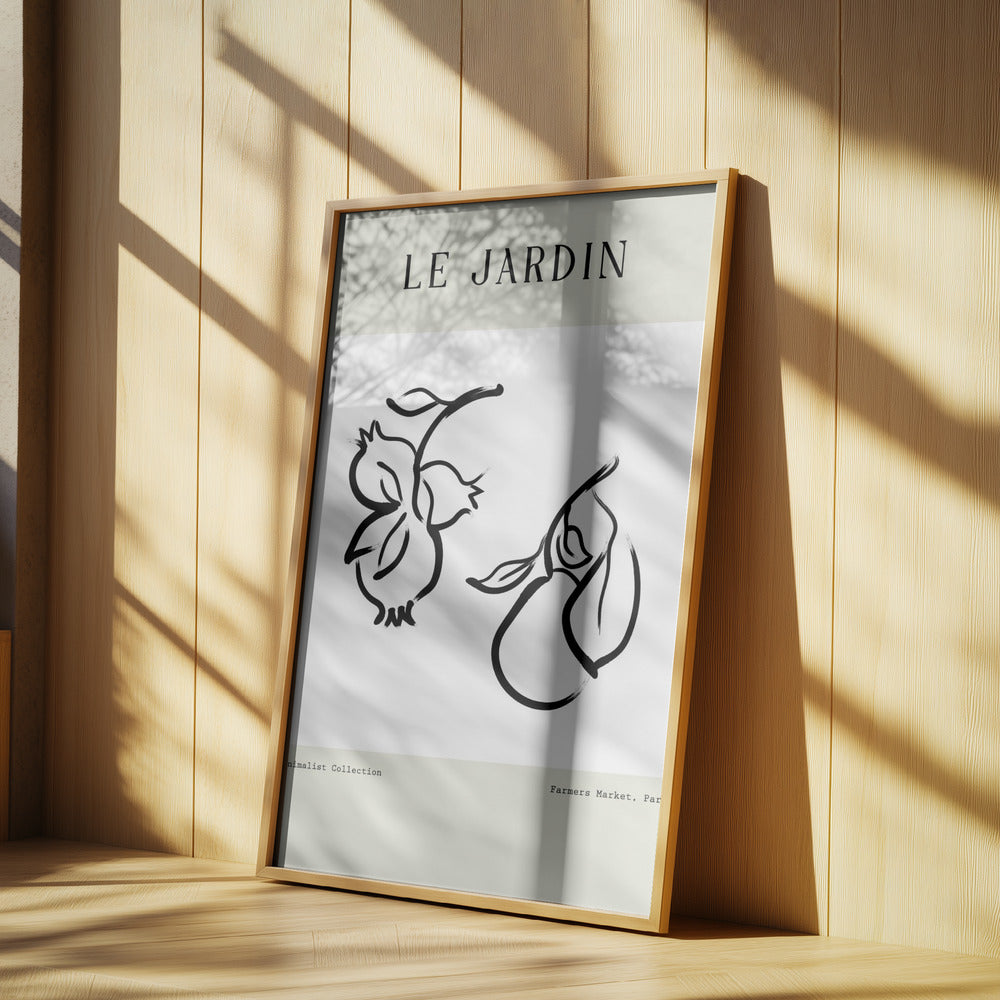 Ink Garden Lines | Poster