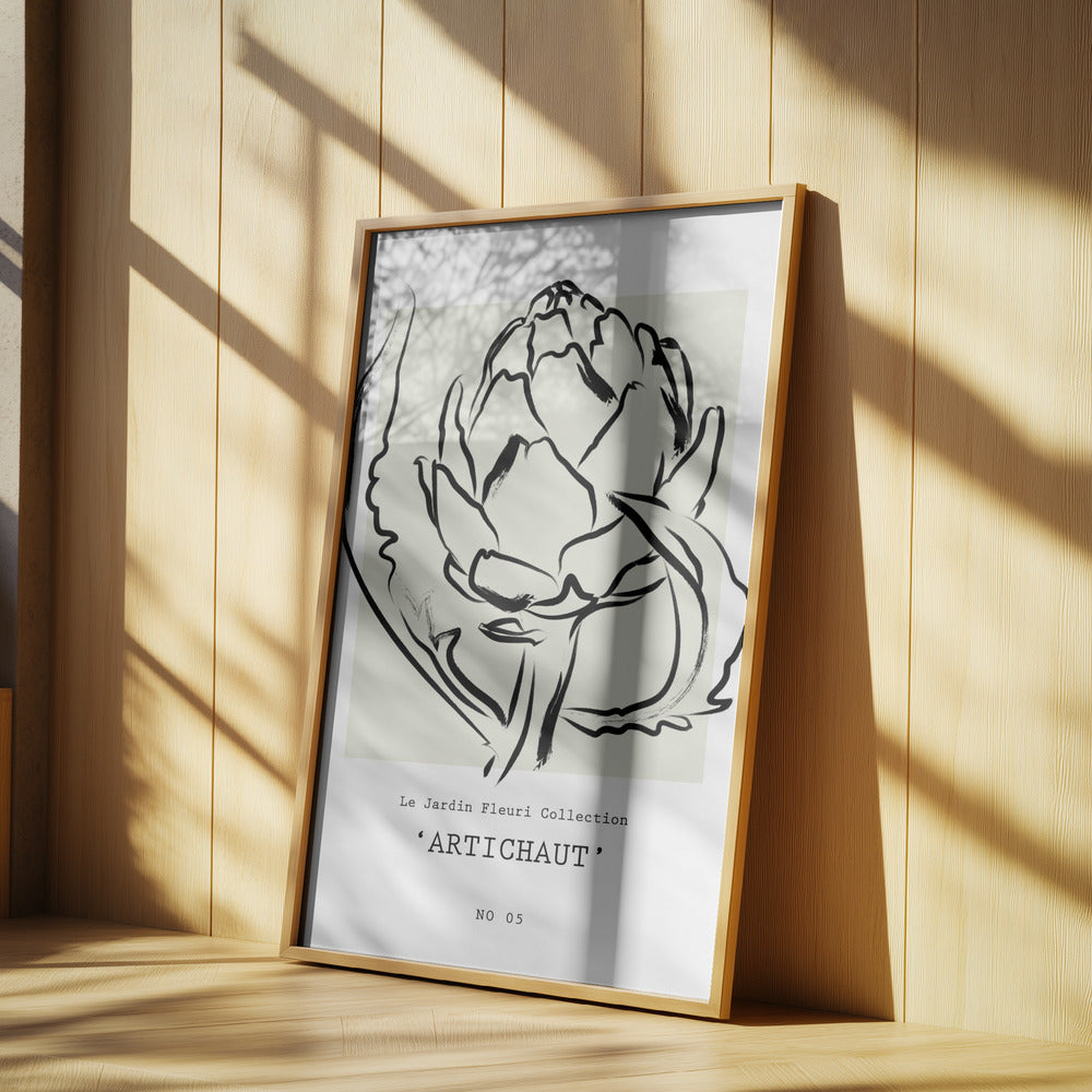 Elegant Artichoke | Poster
