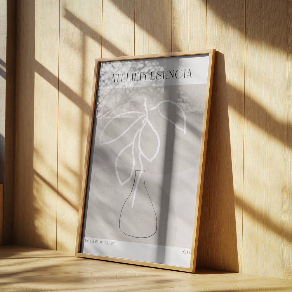 Minimal Vase Lines | Poster