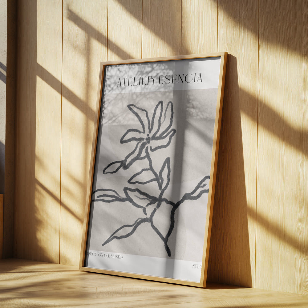 Floral Silhouette | Poster