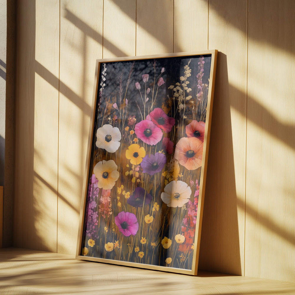 Colorful Wildflowers | Poster