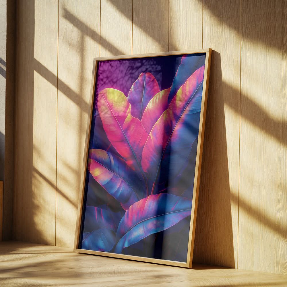 Tropical Vibes Hidden Tropics Banana leaves (4) | Poster
