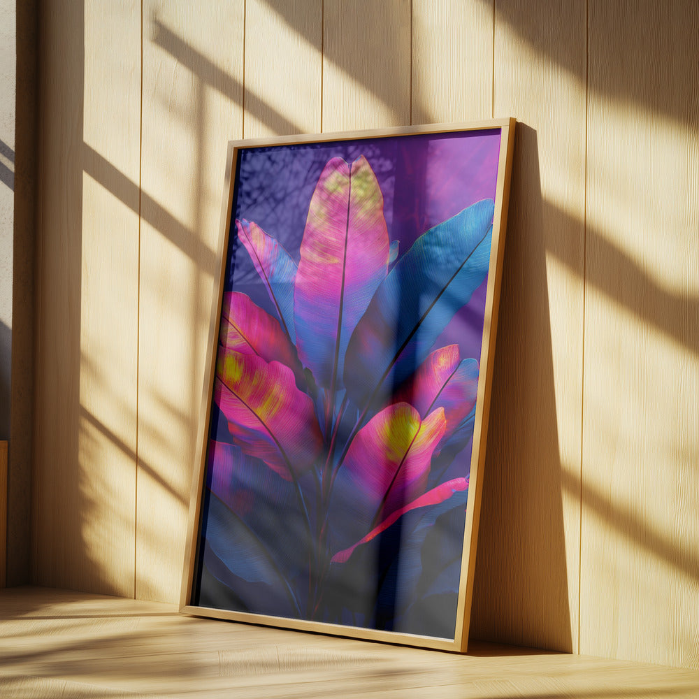 Tropical Vibes Hidden Tropics Banana Leaves (5) | Poster