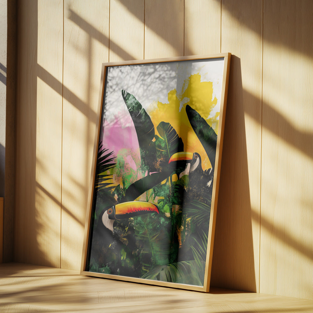 Tropical Vibes Hidden Tropics Toucans (7) | Poster
