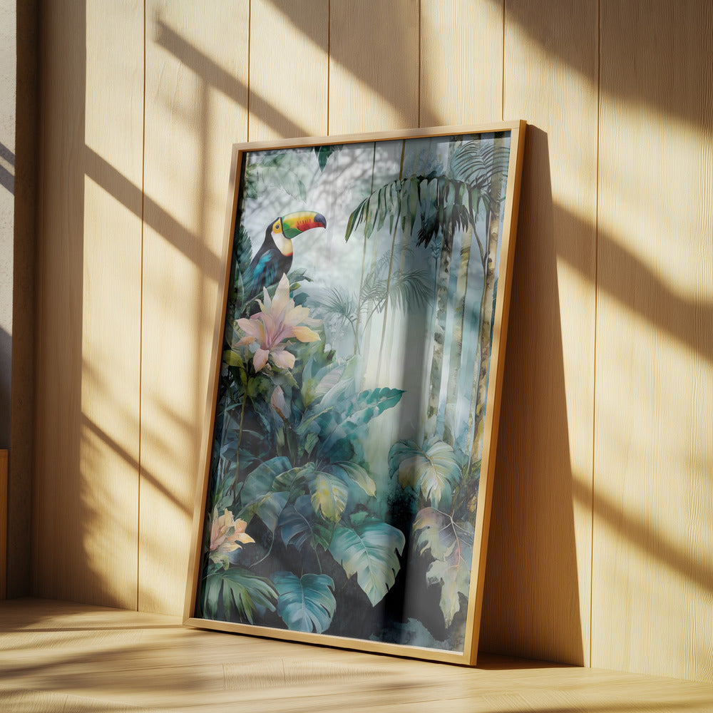 Tropical Vibes Hidden Tropics Toucan (8) | Poster