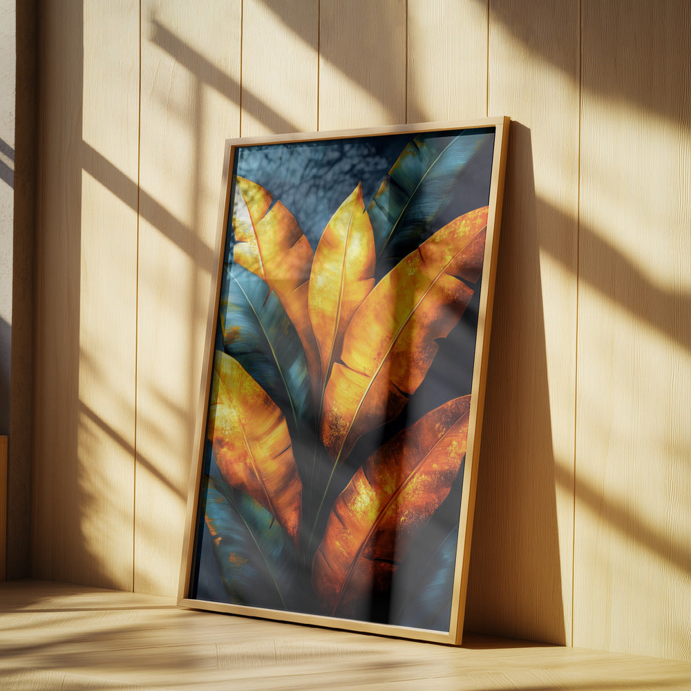 Tropical Vibes Hidden Tropics Banana Leaves (12) | Poster