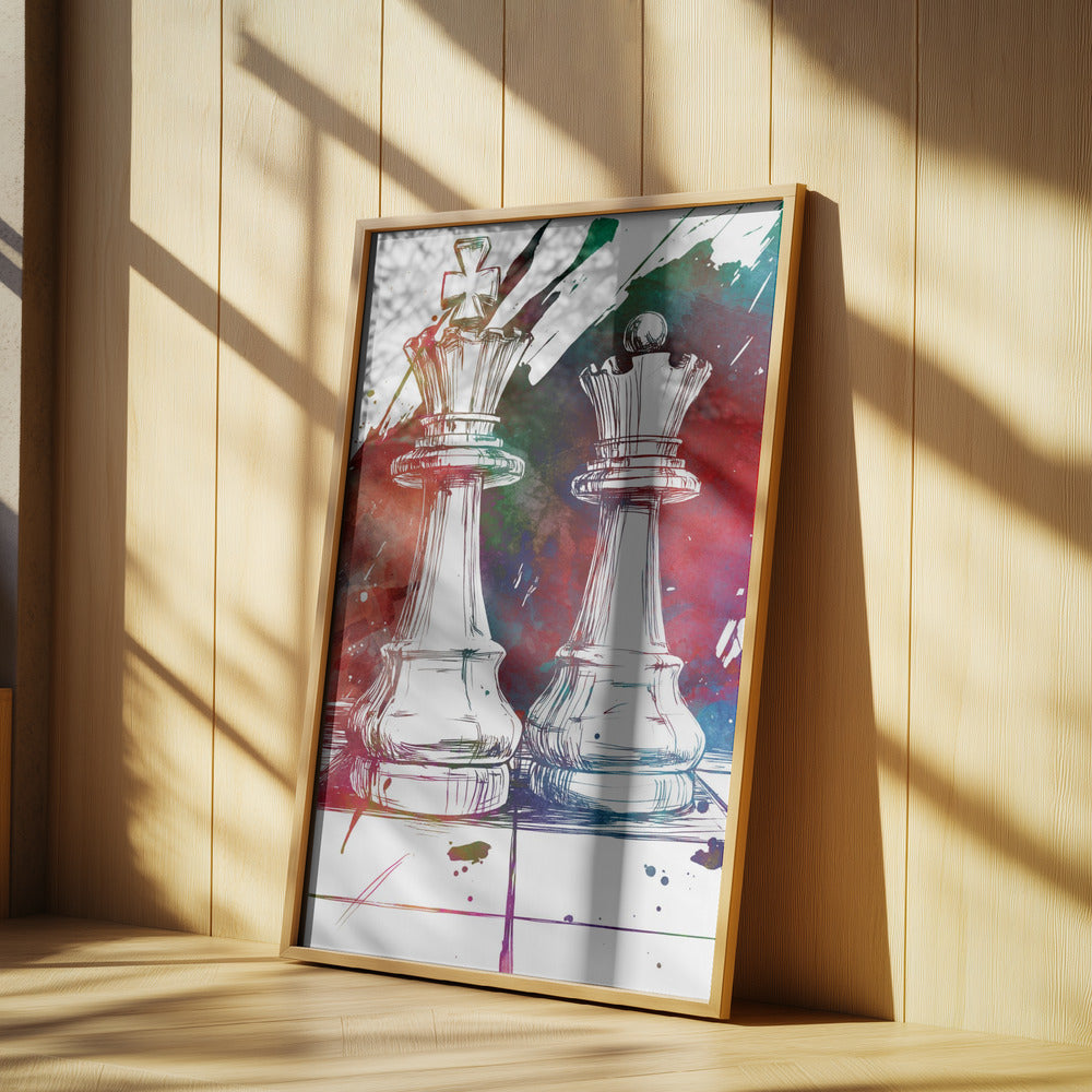 Chess sport art | Poster