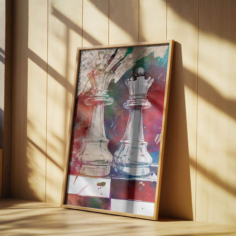 Chess sport art | Poster