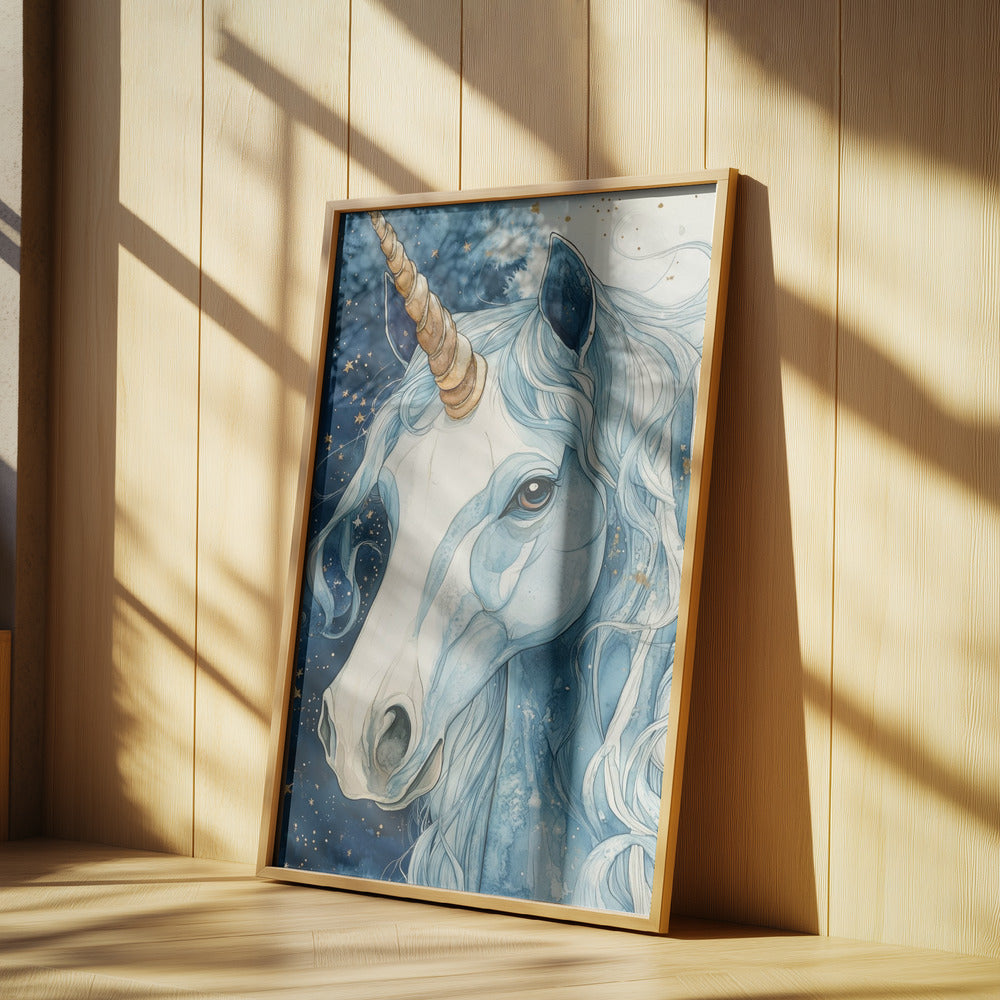 Unicorn white horse | Poster