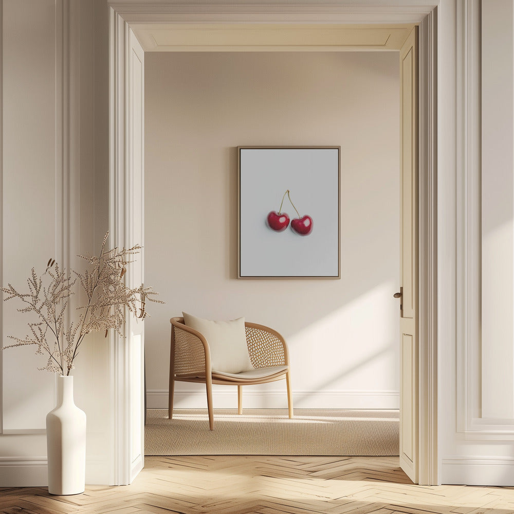 Coppia di ciliegie | Poster - Stampe d’Arte