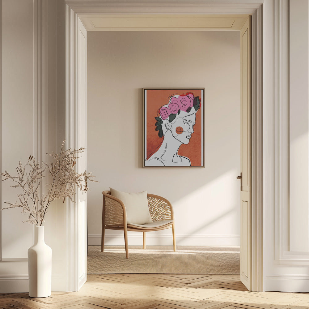 Floral Contemplation | Poster