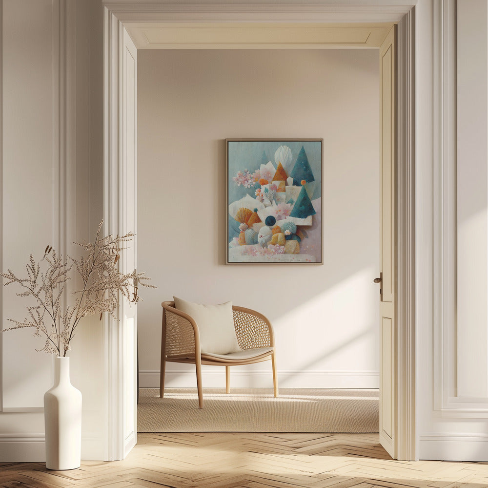 Whimsical Bloomscape | Poster