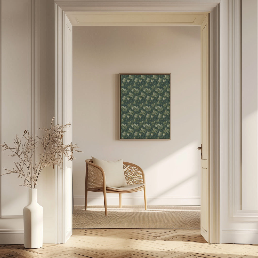 Verdant Blossom Tapestry | Poster