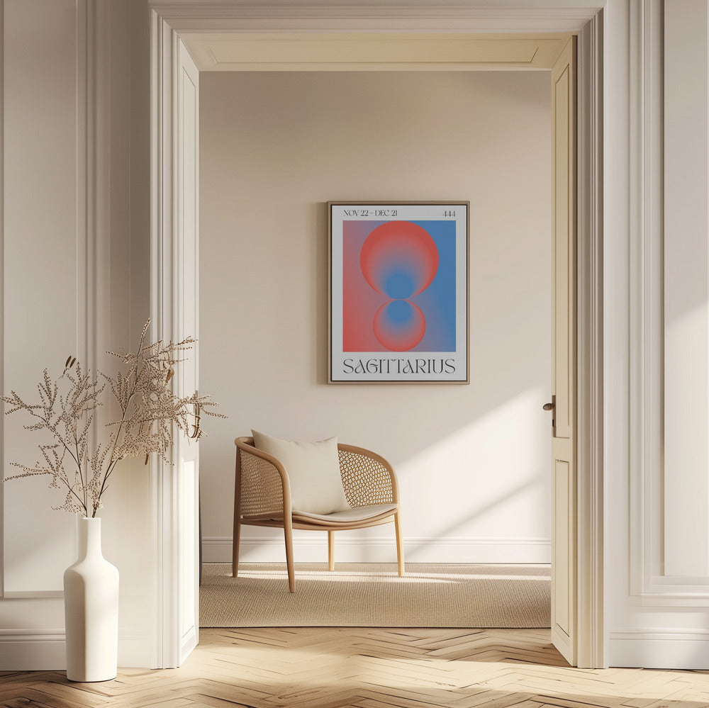 Modernes Schütze-Design | Poster