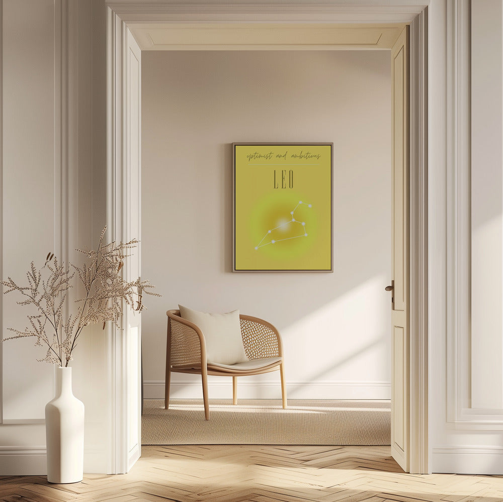 Leo Zodiac Print Art | Poster