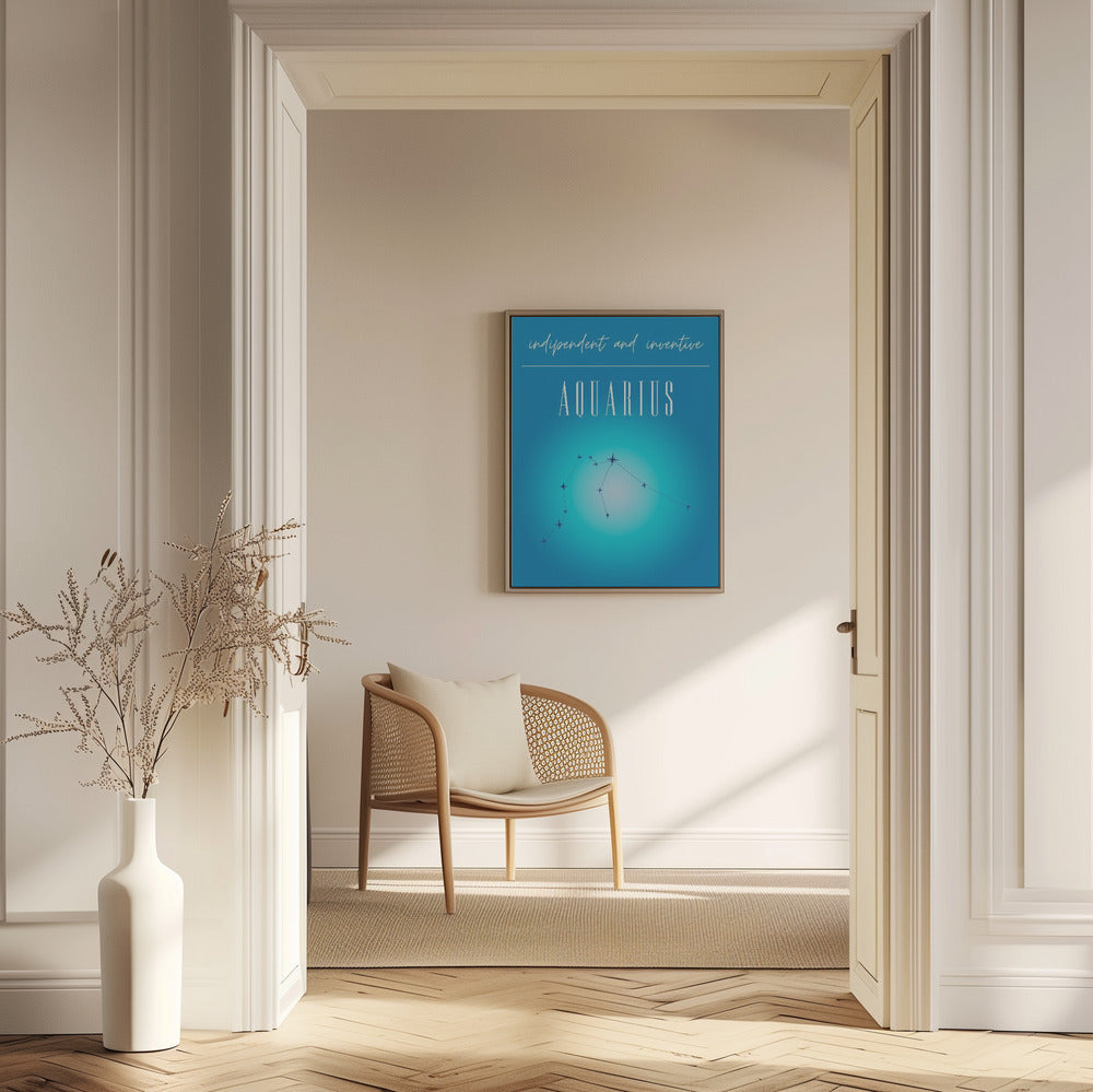 Vattumannens stjärnteckentryck | Poster