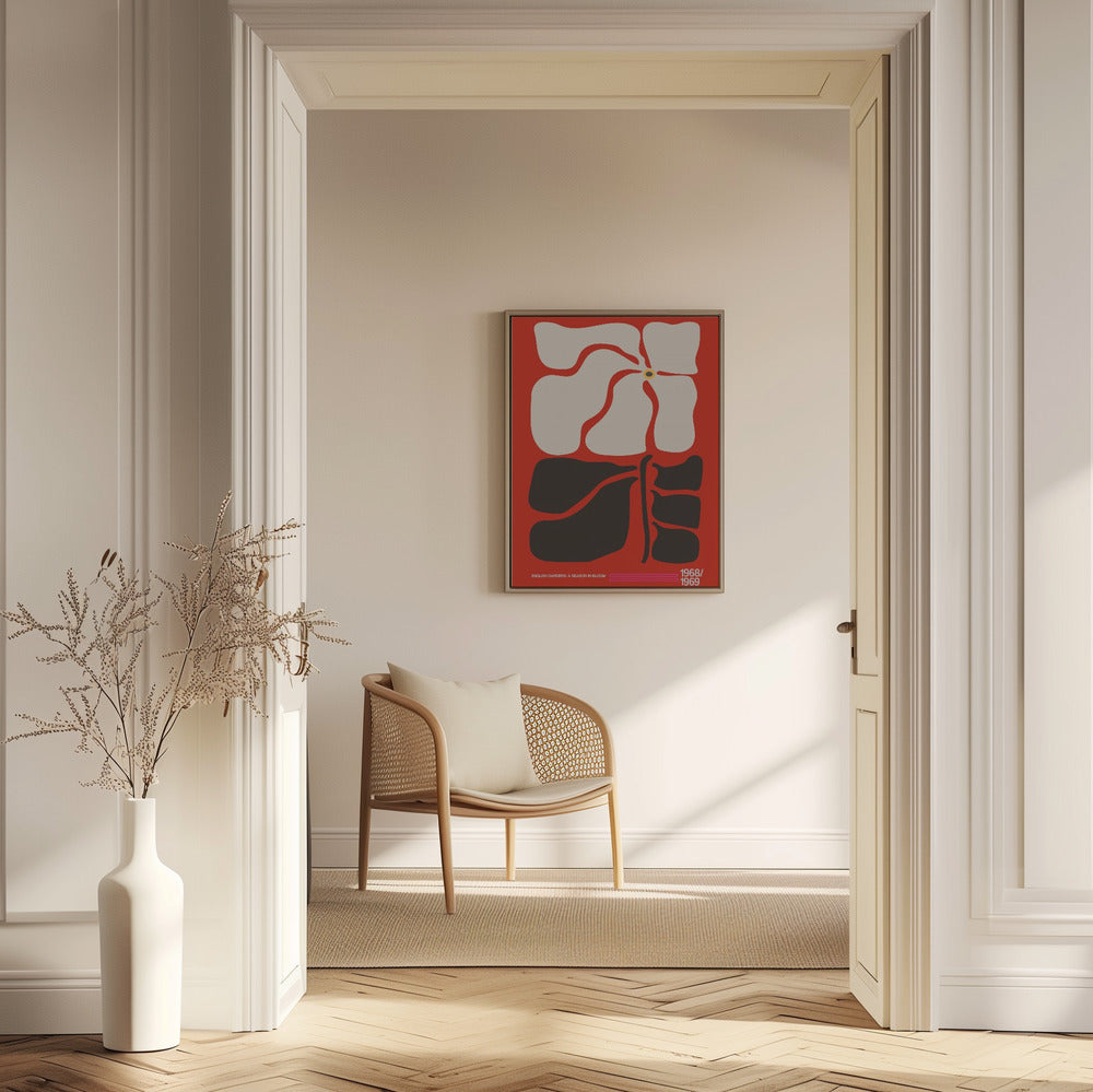English Gardens Red | Poster