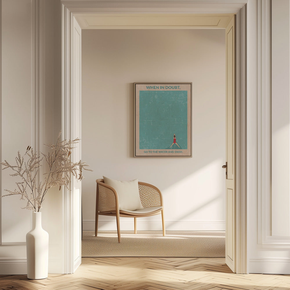 Open Water Standard Wall Art | Poster