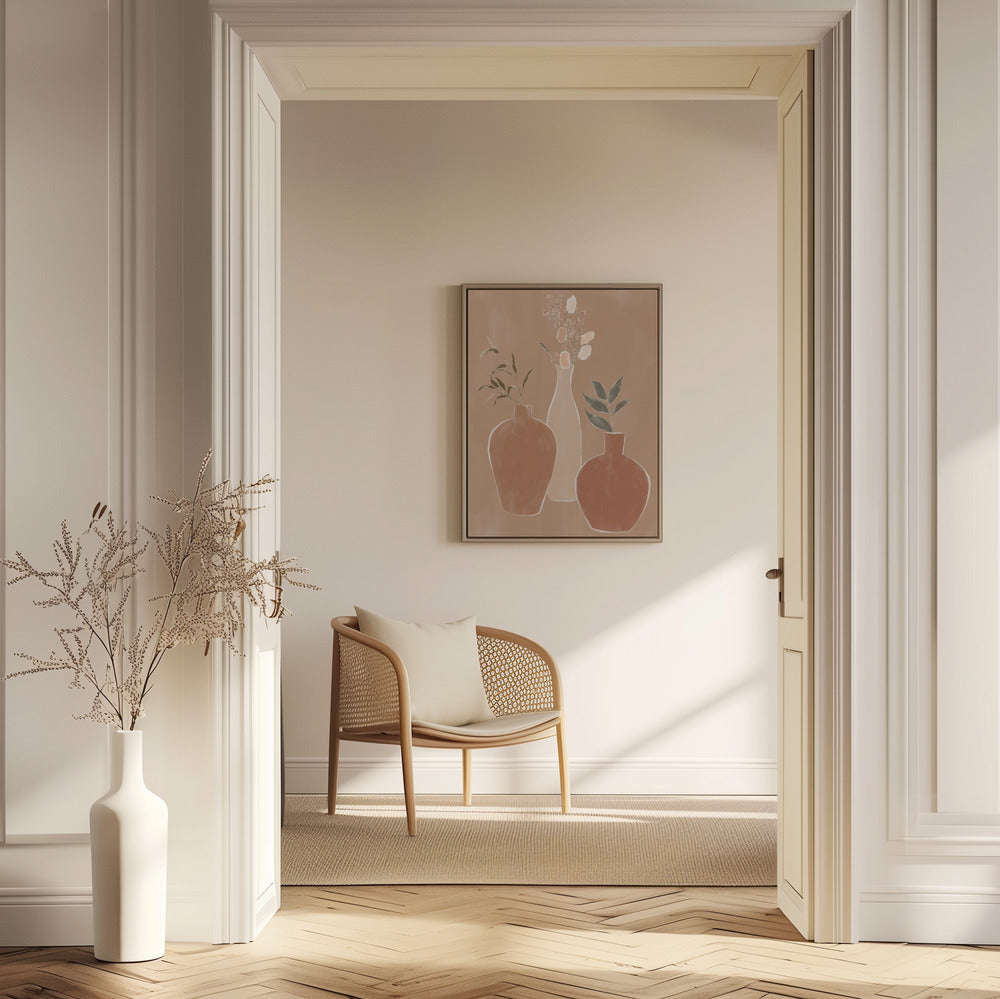 Set of Flower Vases | Poster