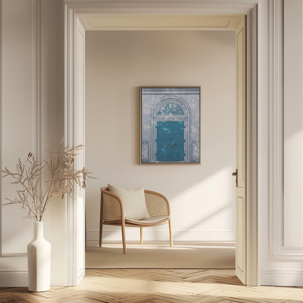 Turquoise Entryway | Poster