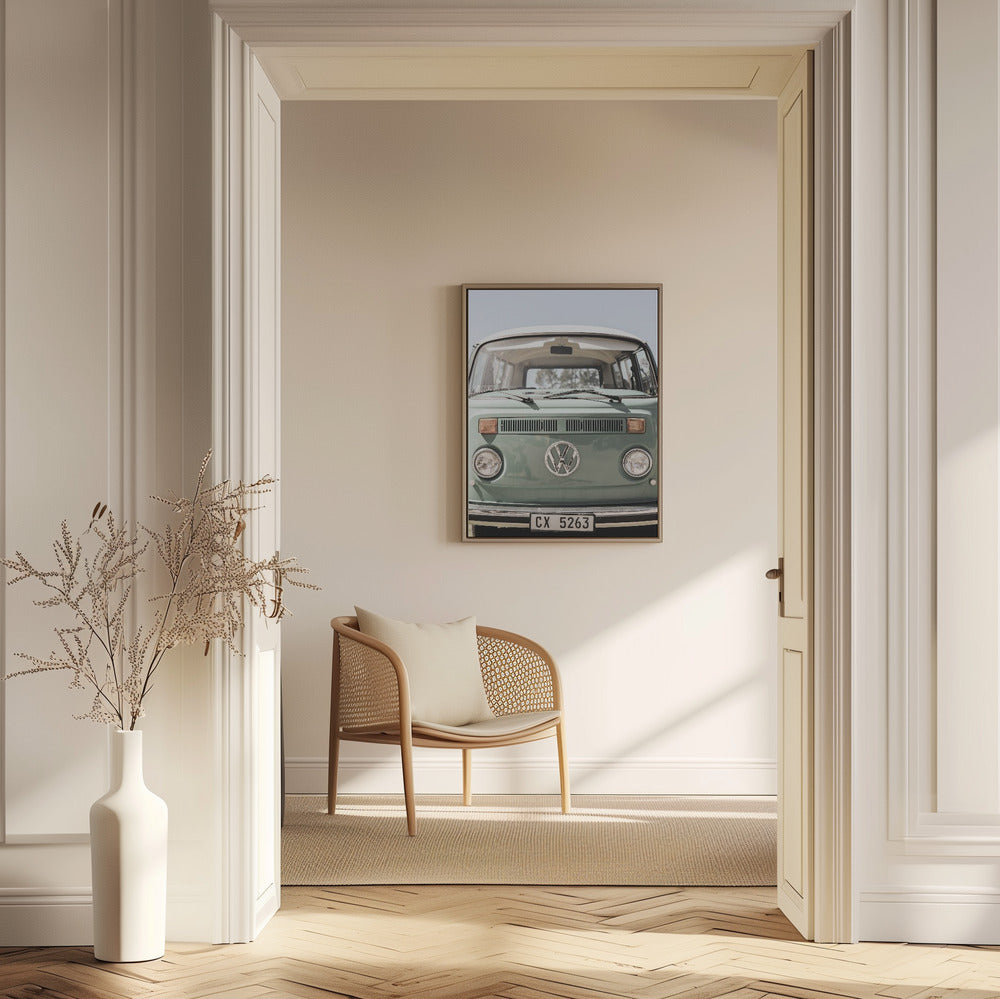 Classic Design In Soft Green Tones Cars | Poster