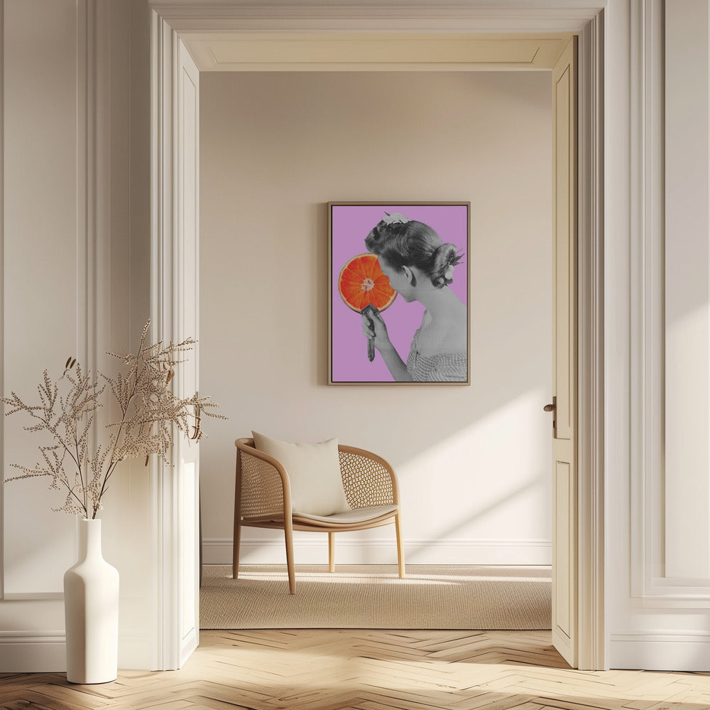 Spegelspegel på väggen ... | Poster