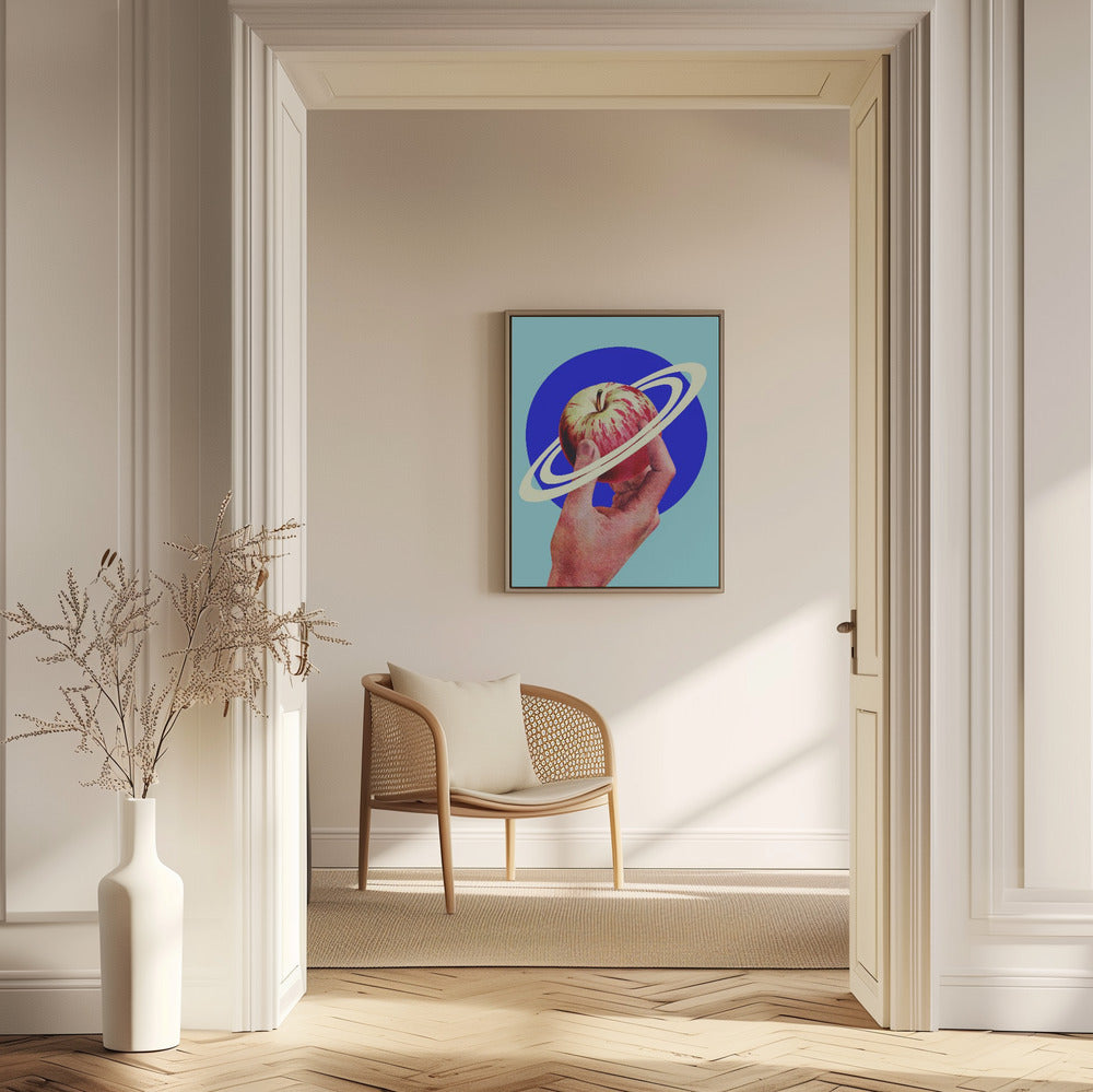 NASA Ruimte Apple | Posters - Kunstdrukken