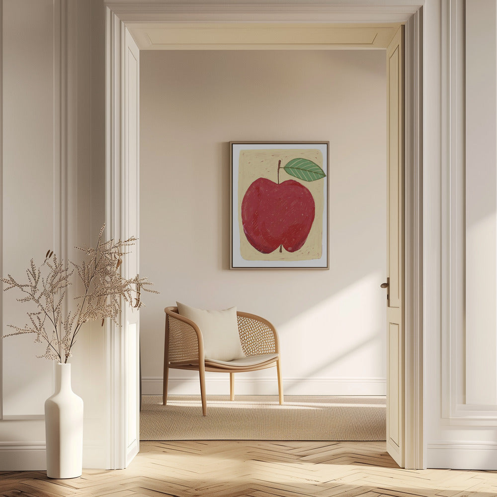 Big red apple | Poster