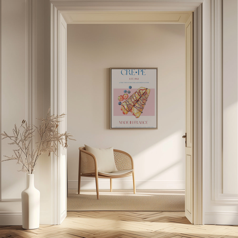 Französischer Crêpe-Genuss | Poster