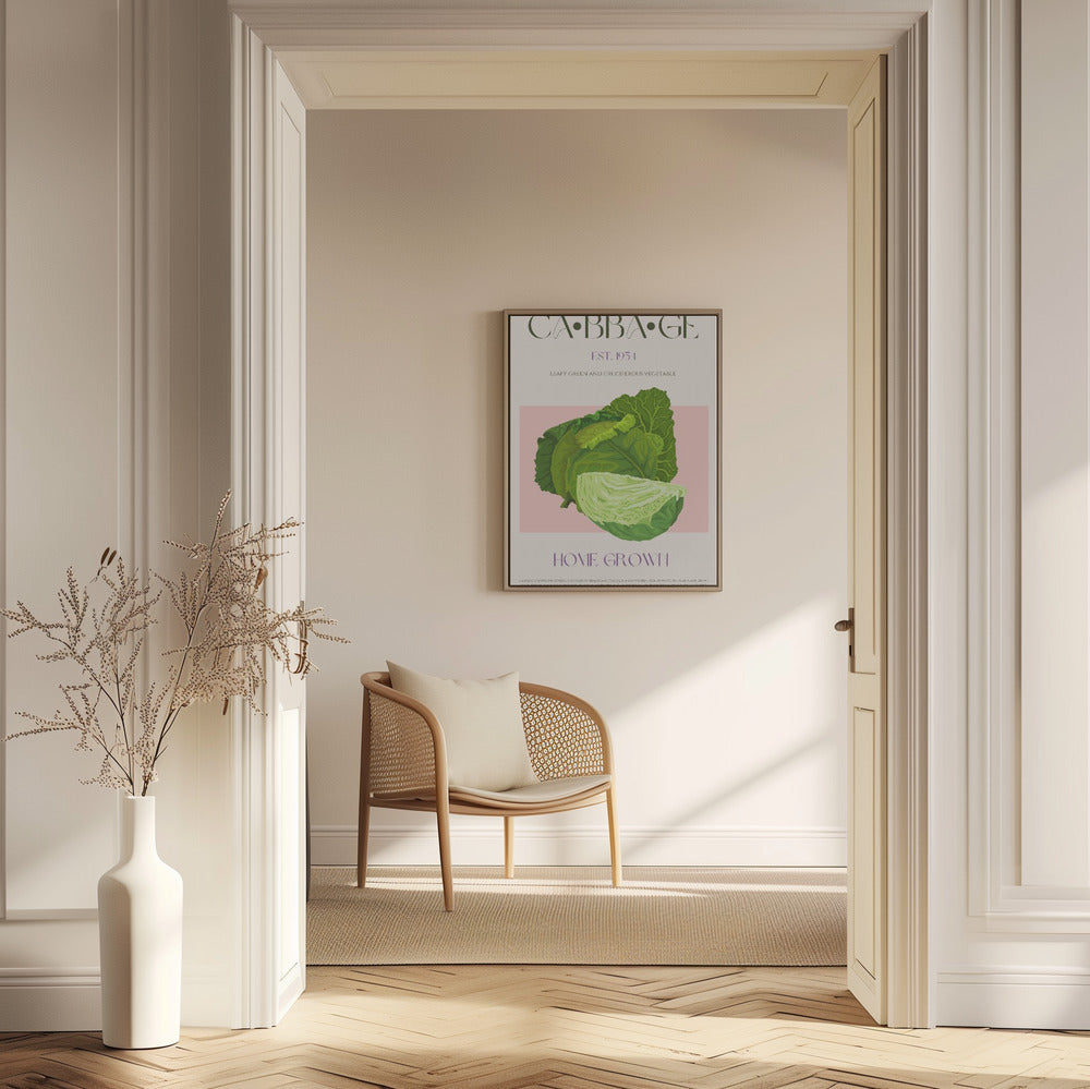 Crisp Cabbage Bliss | Poster