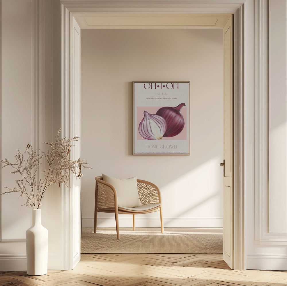 Onion Elegance | Poster